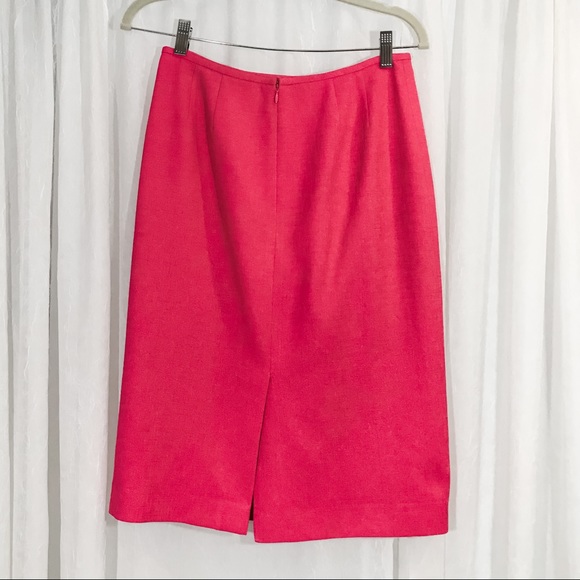 Kasper Pink Pencil Skirt Size 6 - Picture 2 of 9